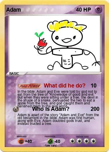 Pokemon Adam