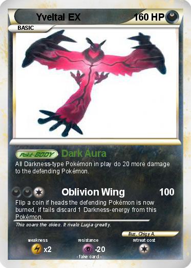 Pokemon Yveltal EX