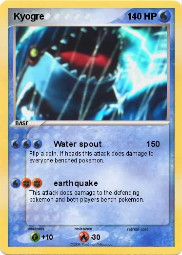 Pokemon Kyogre