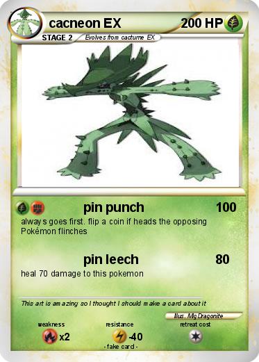 Pokemon cacneon EX