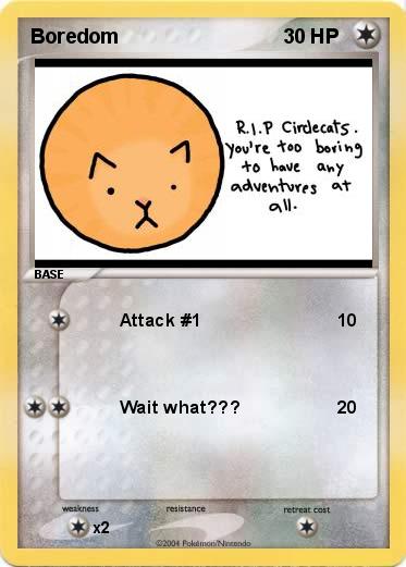 Pokemon Boredom