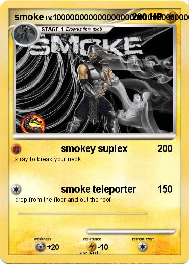 Pokemon smoke