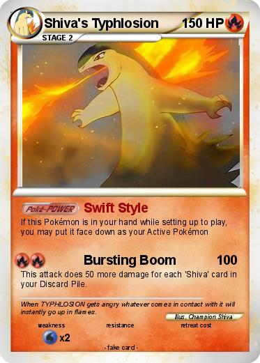 Pokemon Shiva's Typhlosion