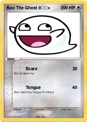 Pokemon Boo The Ghost ????