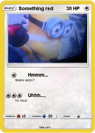 Pokemon Something red