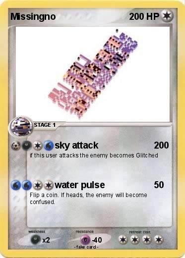 Pokemon Missingno