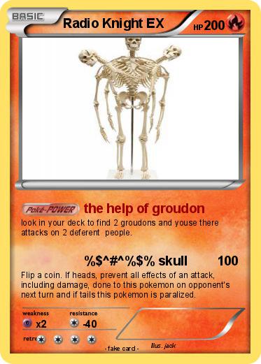 Pokemon Radio Knight EX