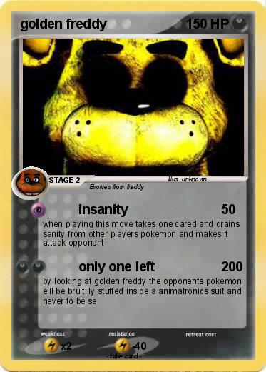 Pokemon golden freddy