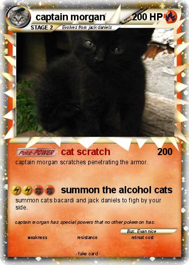 Pokemon captain morgan