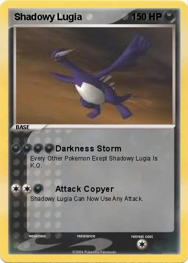 Pokemon Shadowy Lugia
