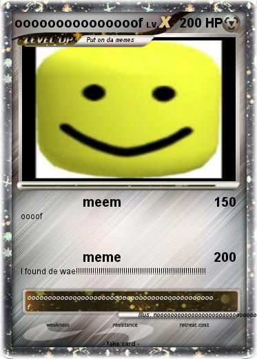 Pokemon ooooooooooooooof