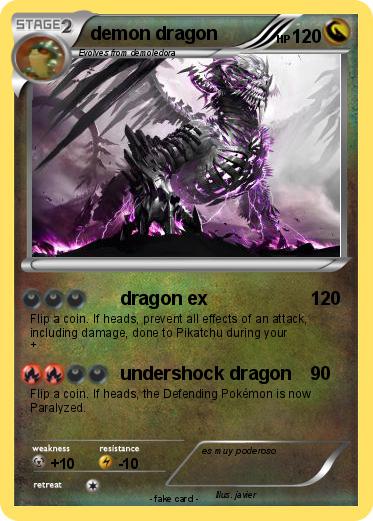 Pokemon demon dragon