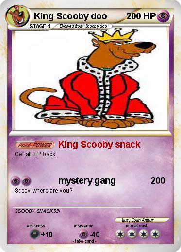 Pokemon King Scooby doo