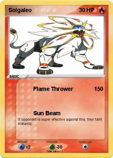 Pokemon Solgaleo
