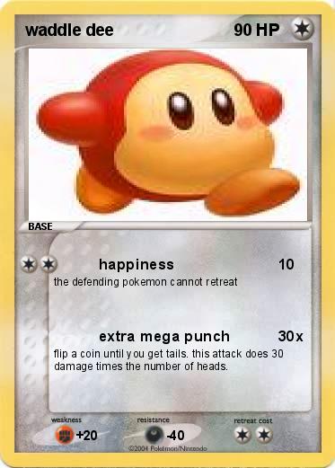Pokemon waddle dee