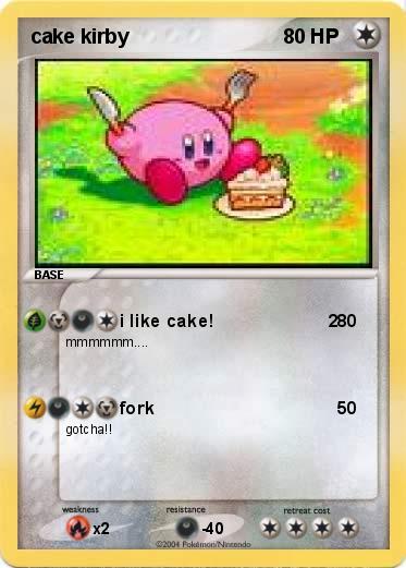 Pokemon cake kirby