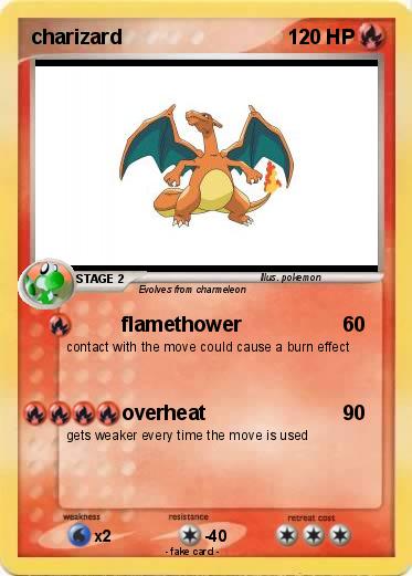 Pokemon charizard