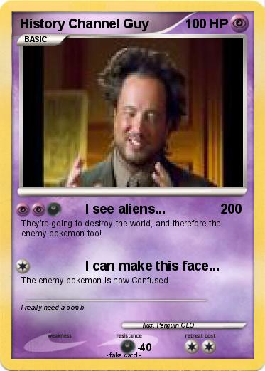 Pokemon History Channel Guy