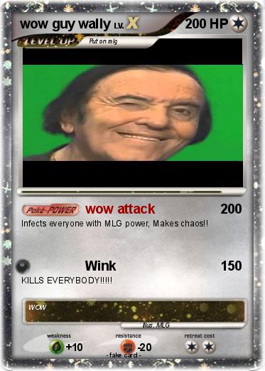 Pokemon wow guy wally