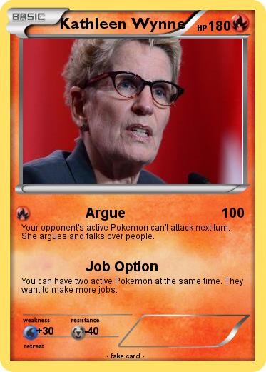 Pokemon Kathleen Wynne