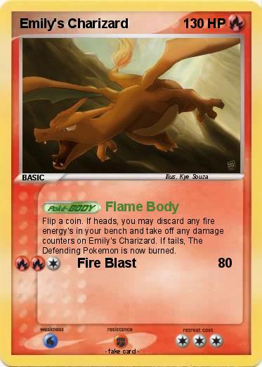 Pokemon Emily's Charizard