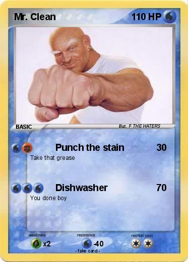 Pokemon Mr. Clean