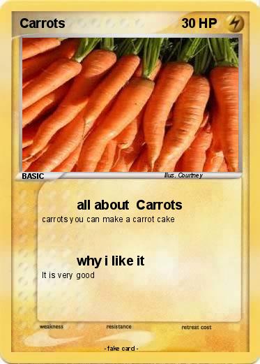Pokemon Carrots