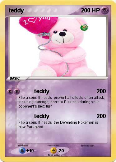 Pokemon teddy