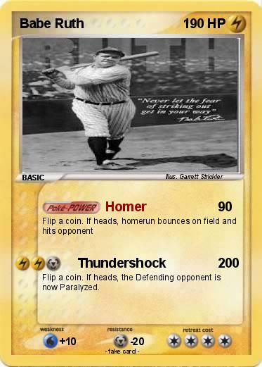 Pokemon Babe Ruth