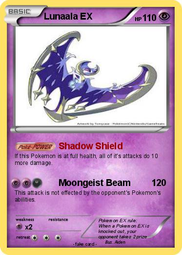 Pokemon Lunaala EX