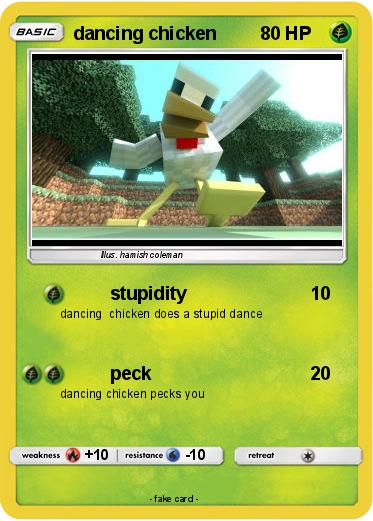 Pokemon dancing chicken