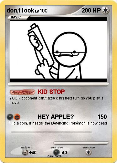 Pokemon don,t look