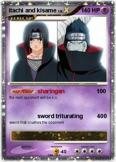 Pokemon itachi and kisame