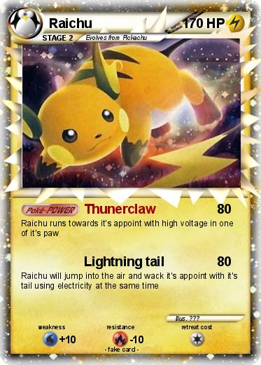 Pokemon Raichu