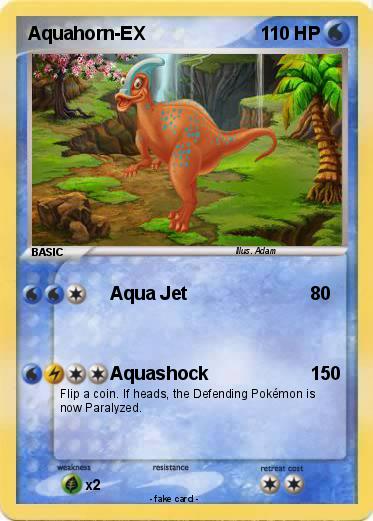 Pokemon Aquahorn-EX