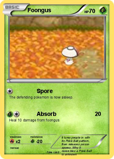 Pokemon Foongus