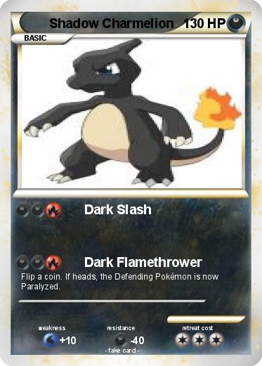 Pokemon Shadow Charmelion