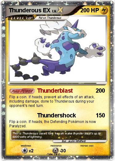 Pokemon Thunderous EX
