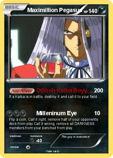 Pokemon Maximillion Pegasus