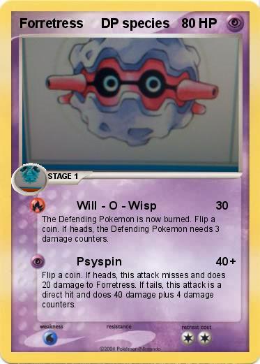 Pokemon Forretress     DP species