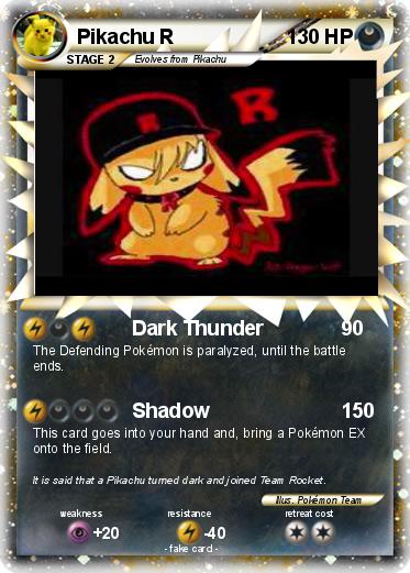 Pokemon Pikachu R