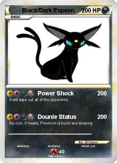Pokemon Black/Dark Espeon