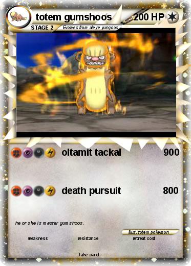 Pokemon totem gumshoos