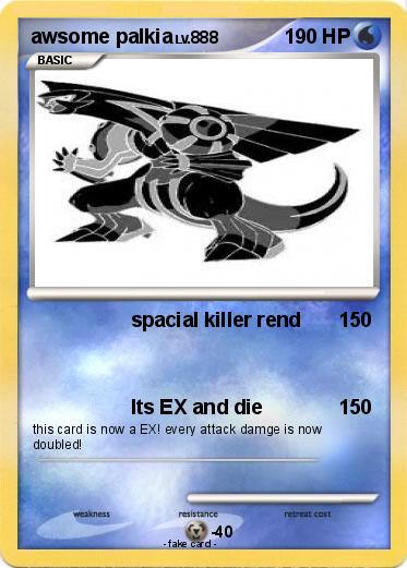 Pokemon awsome palkia
