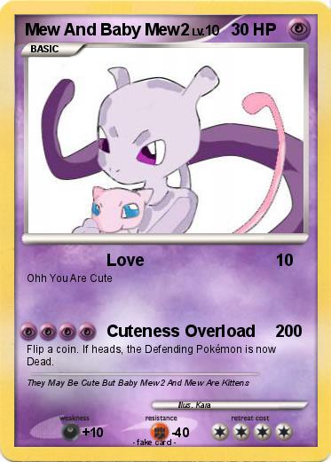 Pokemon Mew And Baby Mew2