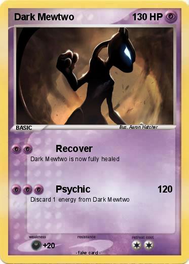 Pokemon Dark Mewtwo
