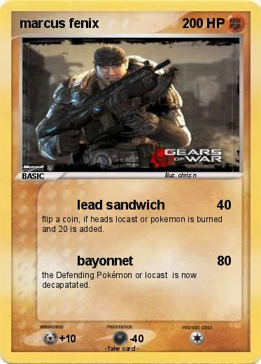 Pokemon marcus fenix