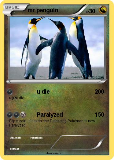 Pokemon mr penguin