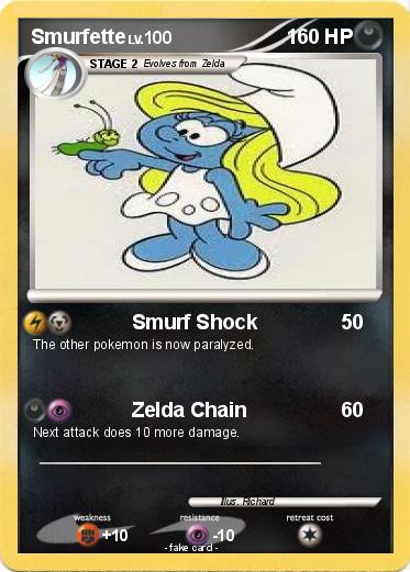 Pokemon Smurfette