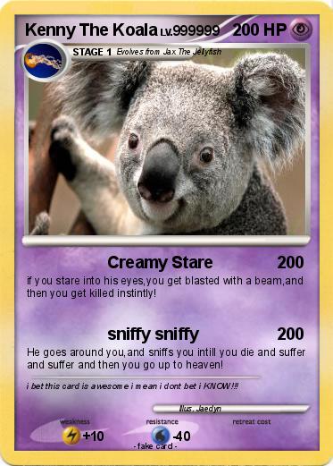 Pokemon Kenny The Koala